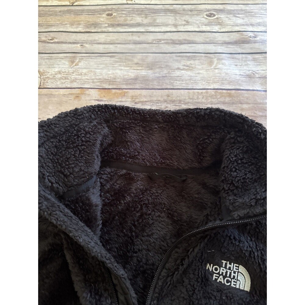 The North Face Womens Osito Jacket Shady Black Full Zip Raschel Fleece Small - Picture 4 of 8